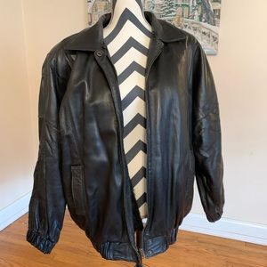 Pelle genuine leather Women's Coat with detachable fur lining